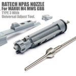RA-TECH Magnetic Locking NPAS loading nozzle set type 3 for Marui AR GBB